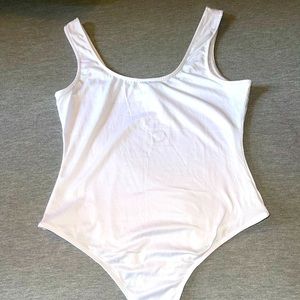 White Tank Top BodySuit